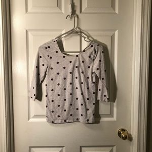 Forever 21 polka dot shirt